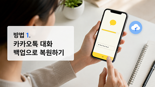 카카오톡 대화 백업