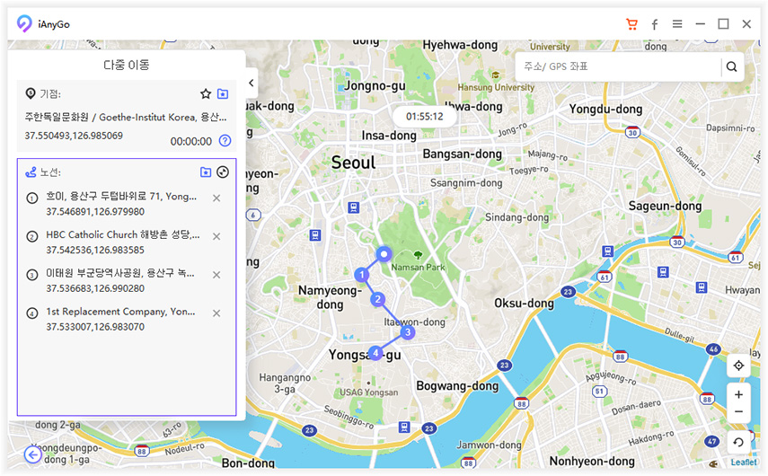 구글맵 여행지도 만들기
