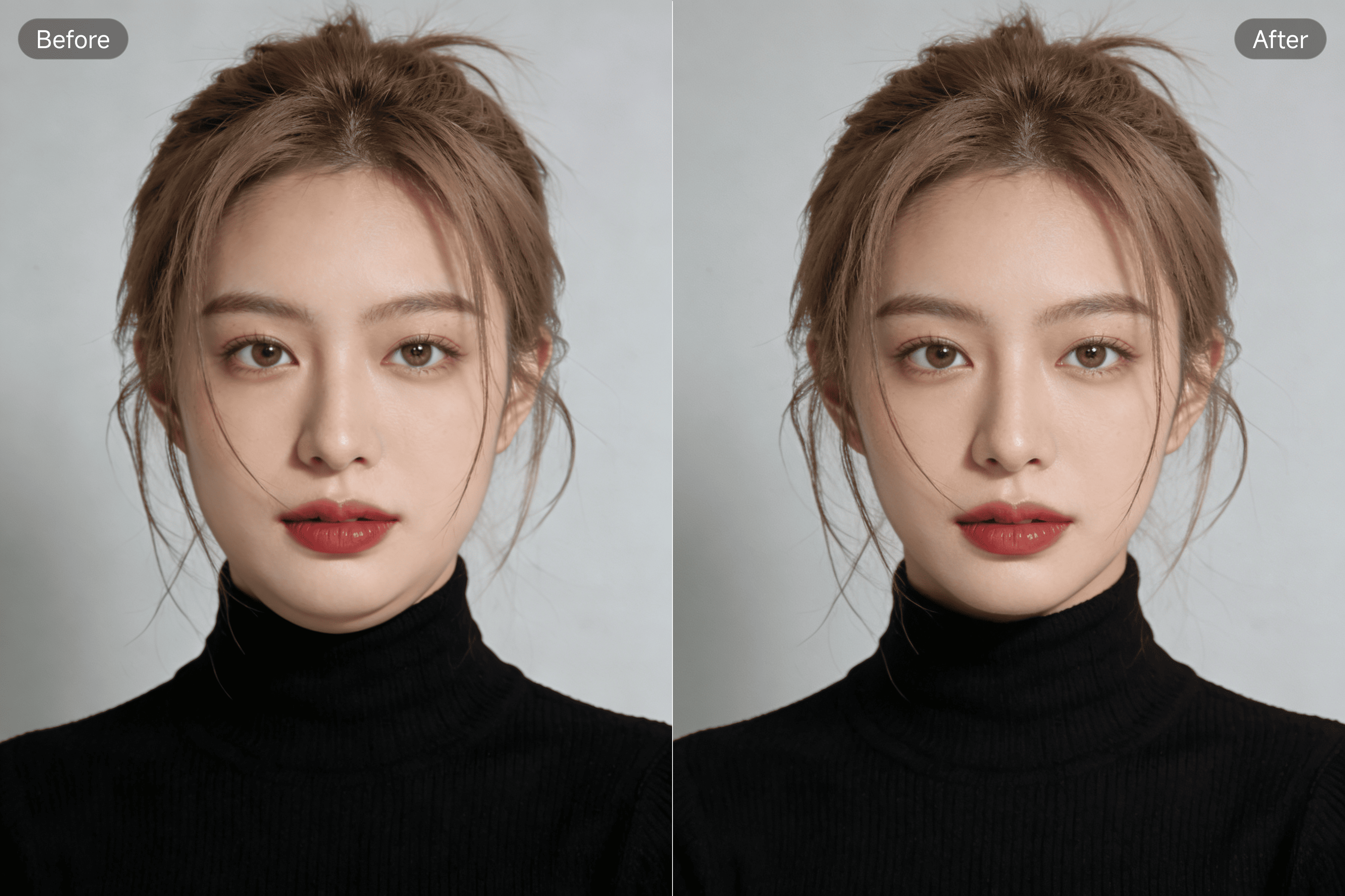 PixPretty remove double chin