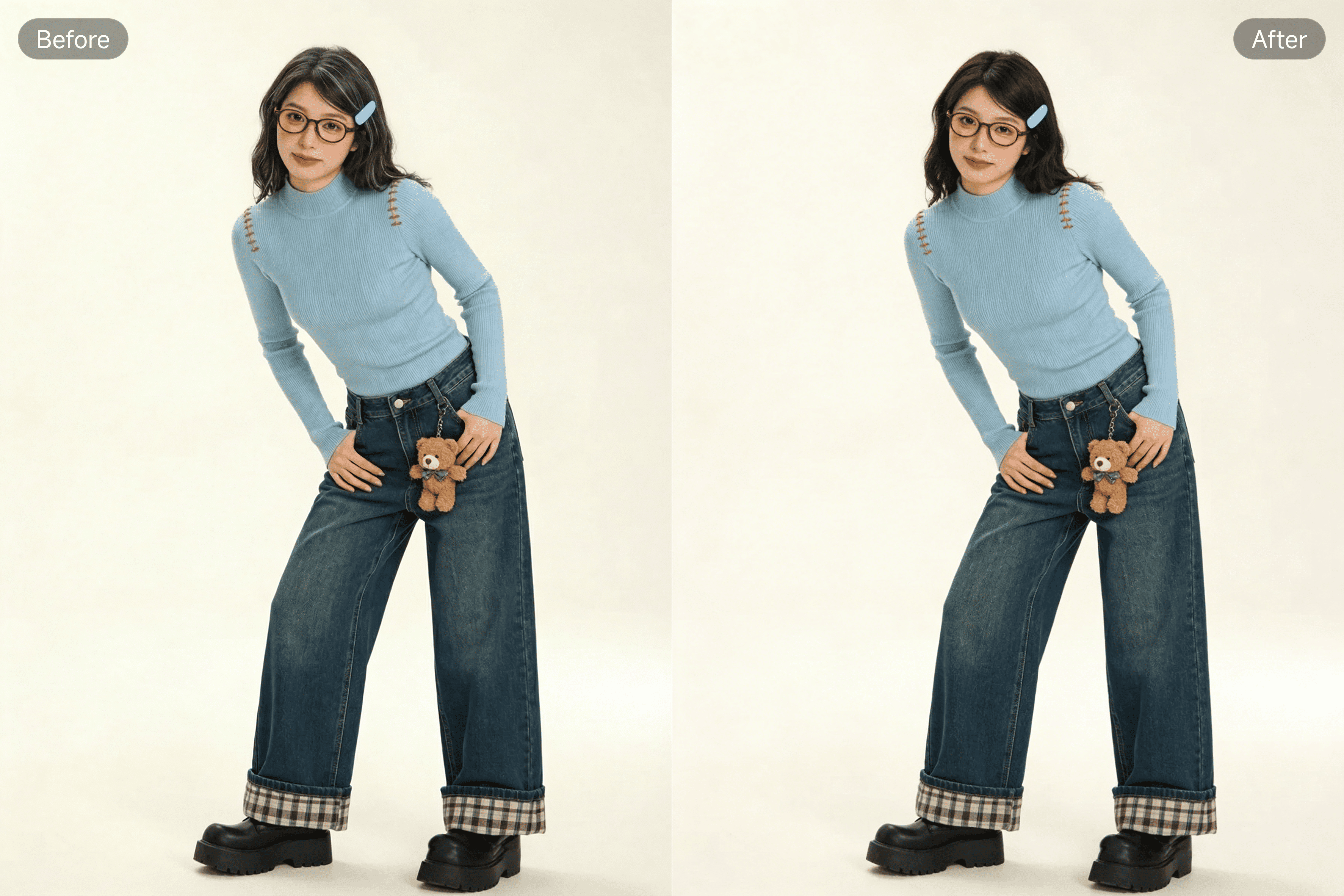 PixPretty Remove Gray Hair