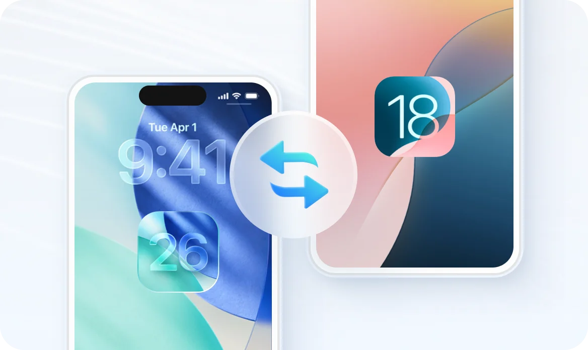 iOS 업그레이드/다운그레이드 기능 다이어그램