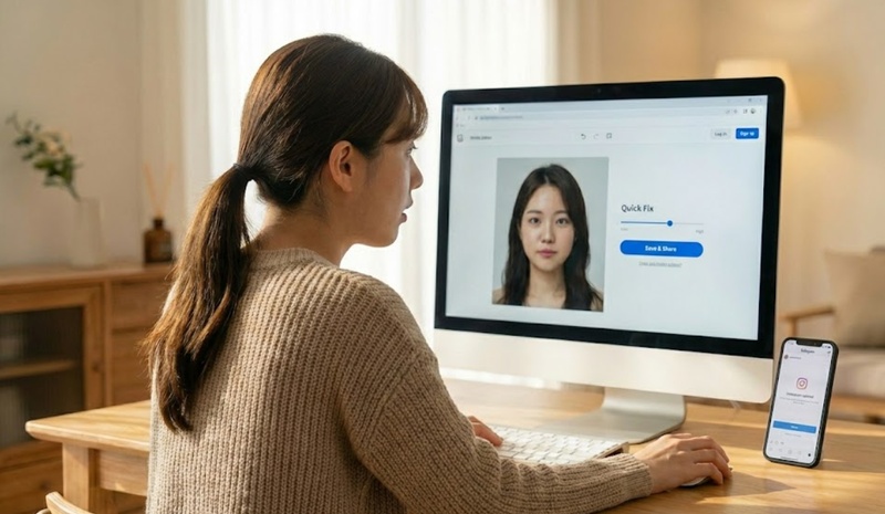 얼굴 보정 사이트