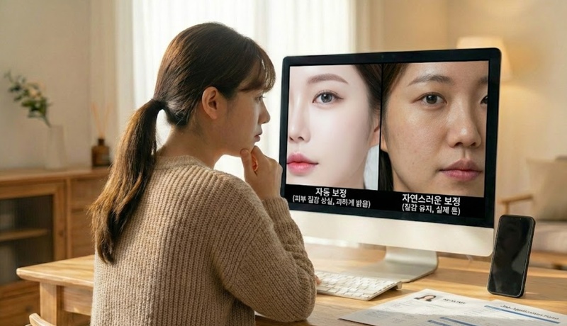 얼굴 보정 사이트