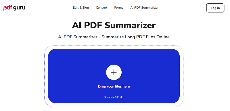 AI PDF 요약기 PDF Guru