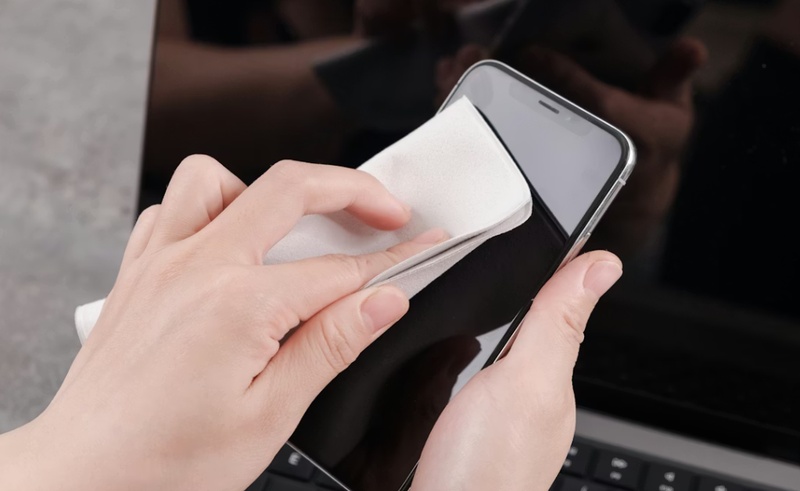 터치 민감도 높이기