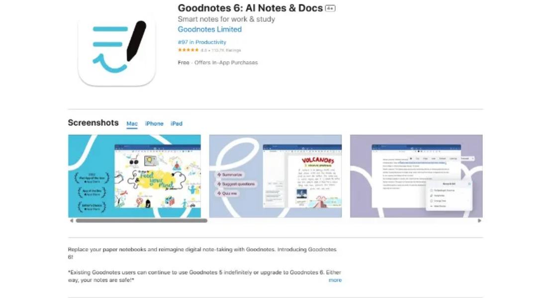 GoodNotes 6