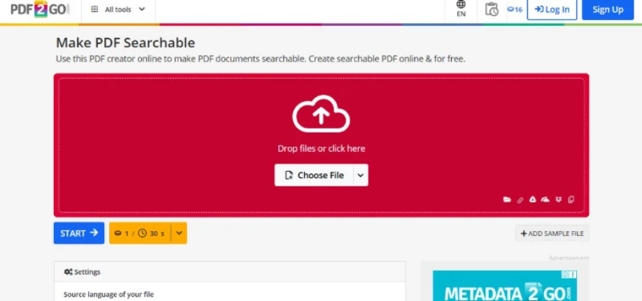pdf2go make searchable 01