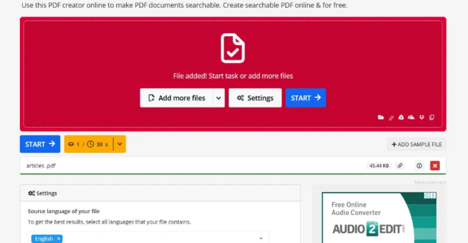pdf2go make searchable 02