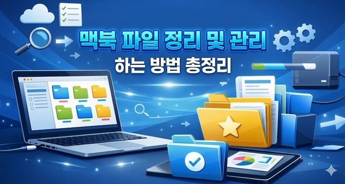 Mac에서 파일을 정리하는 방법