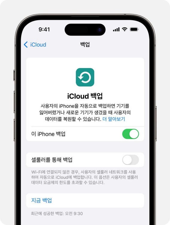 아이폰 데이터 이전