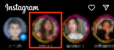 인스타그램 스토리 로딩