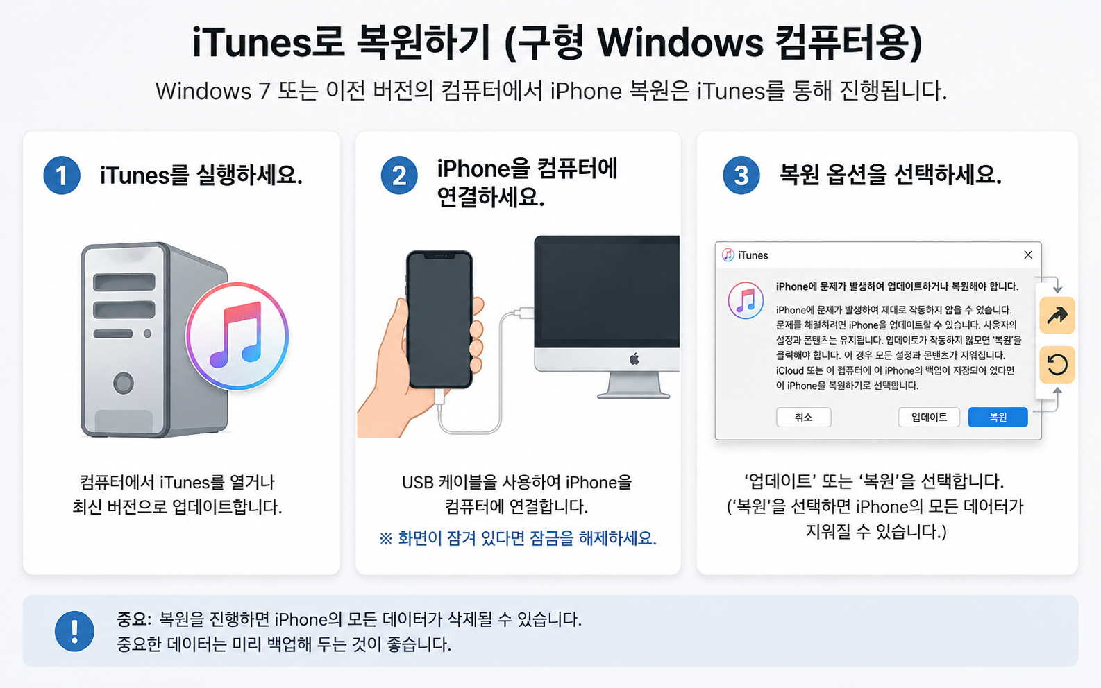iOS 27 베타 복구 모드 진입 방법