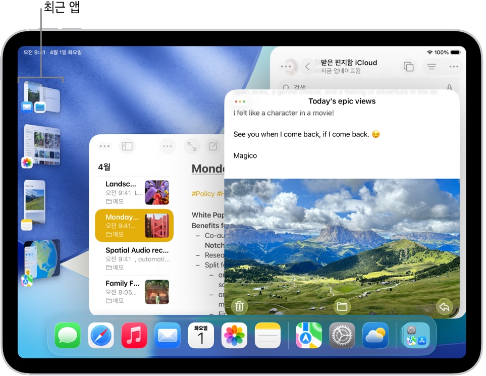 아이패드 스테이지 매니저