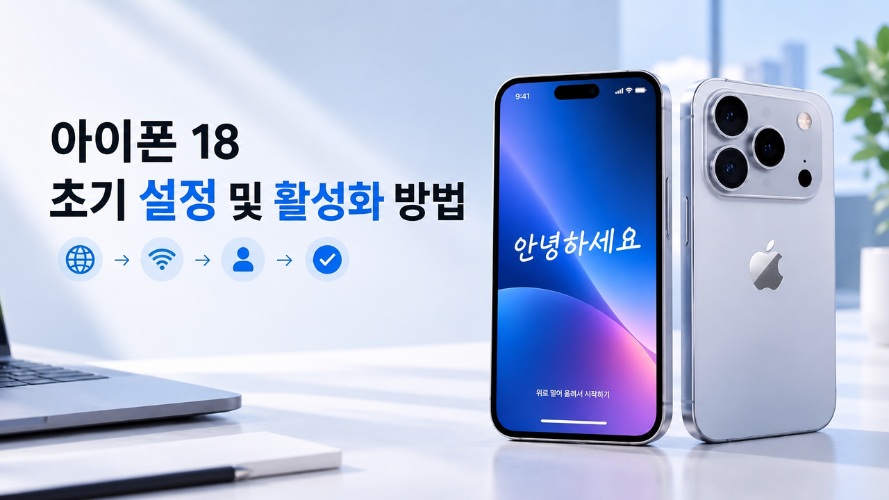 아이폰18 초기 설정