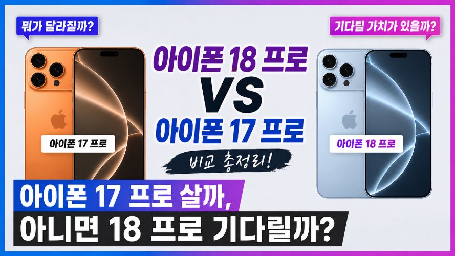 아이폰 18 프로 vs 17 프로