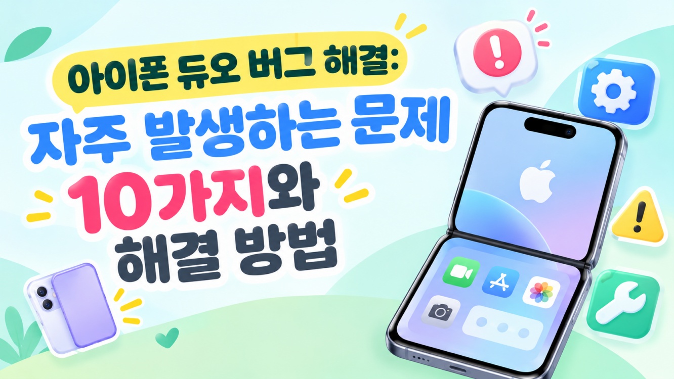 아이폰 듀오 버그