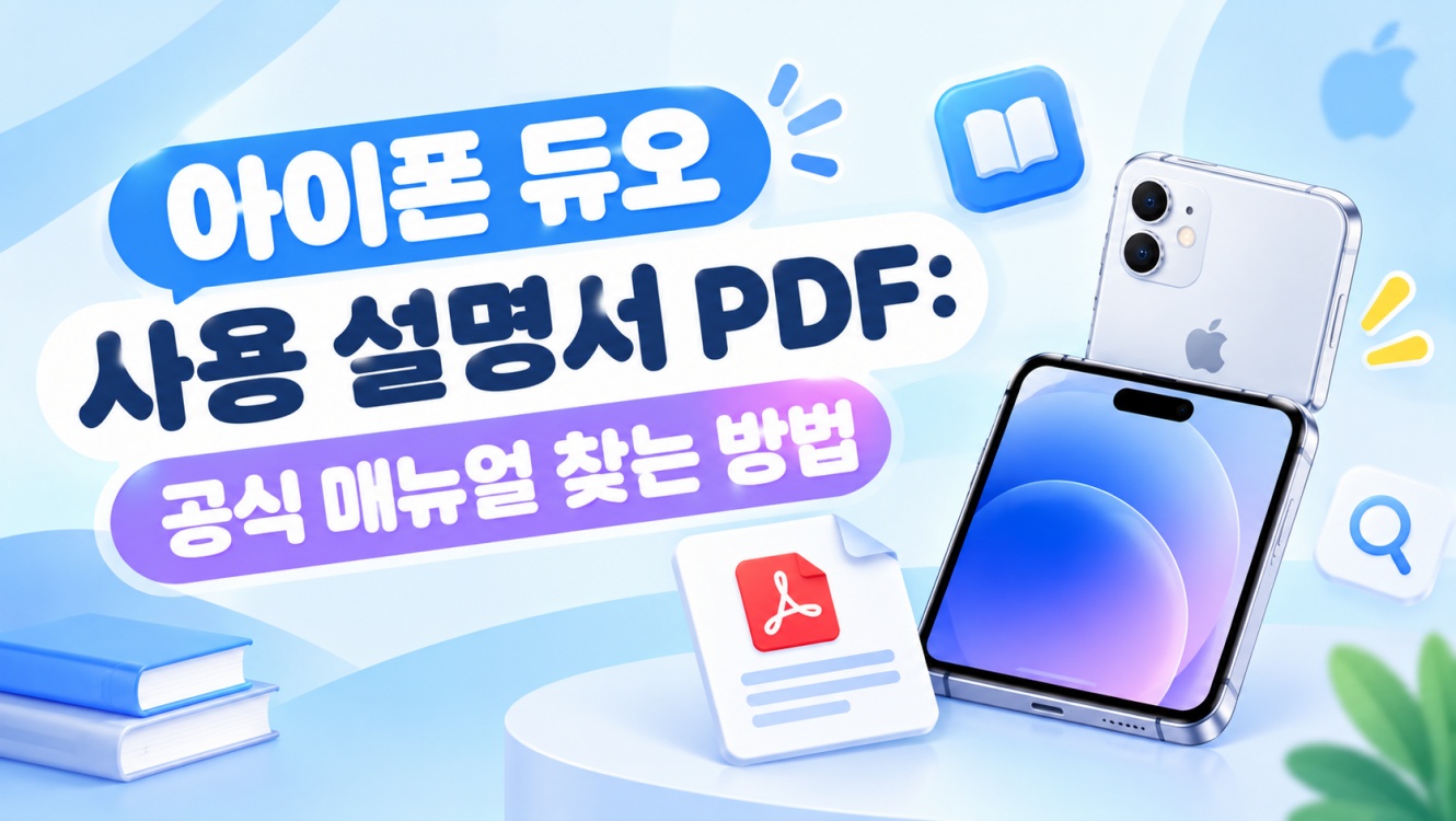 아이폰 듀오 사용 설명서 PDF