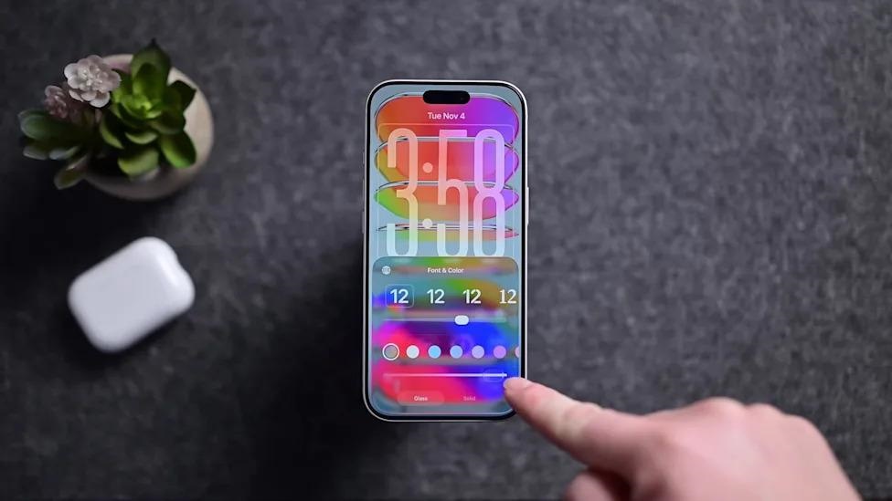 ios 27 리퀴드 글래스 UI