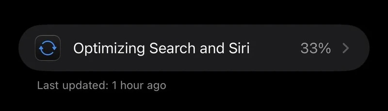 iOS 27 검색 및 Siri 최적화 멈춤