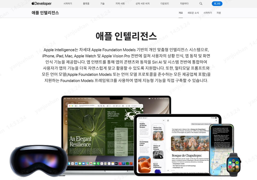iOS 27 개발자 베타 Apple Intelligence