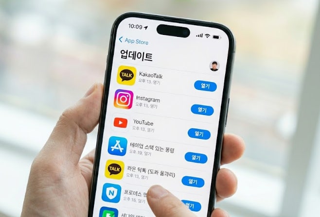 X 앱 업데이트하기