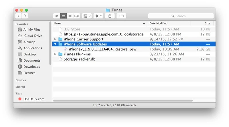 iPhone 소프트웨어 업데이트