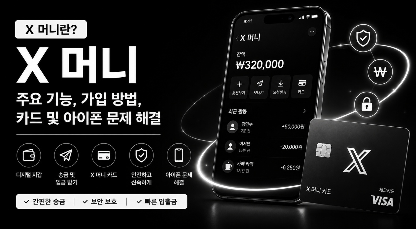 X Money 사용법