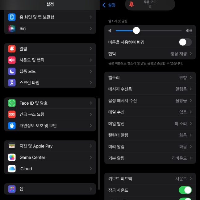 아이폰 카메라 소리