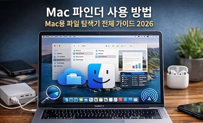 Mac 파인더 사용 방법