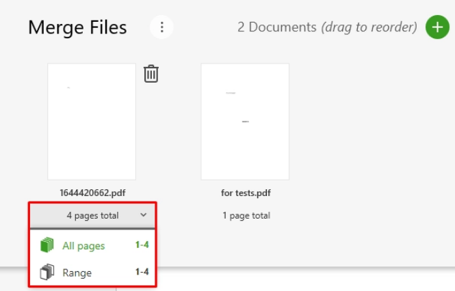 pdfexpert combine files