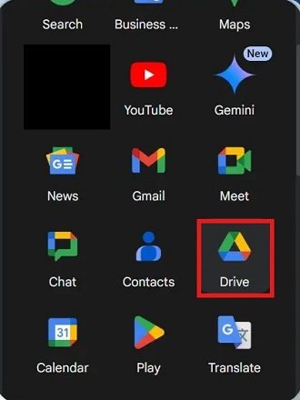 구글 드라이브 앱 열기