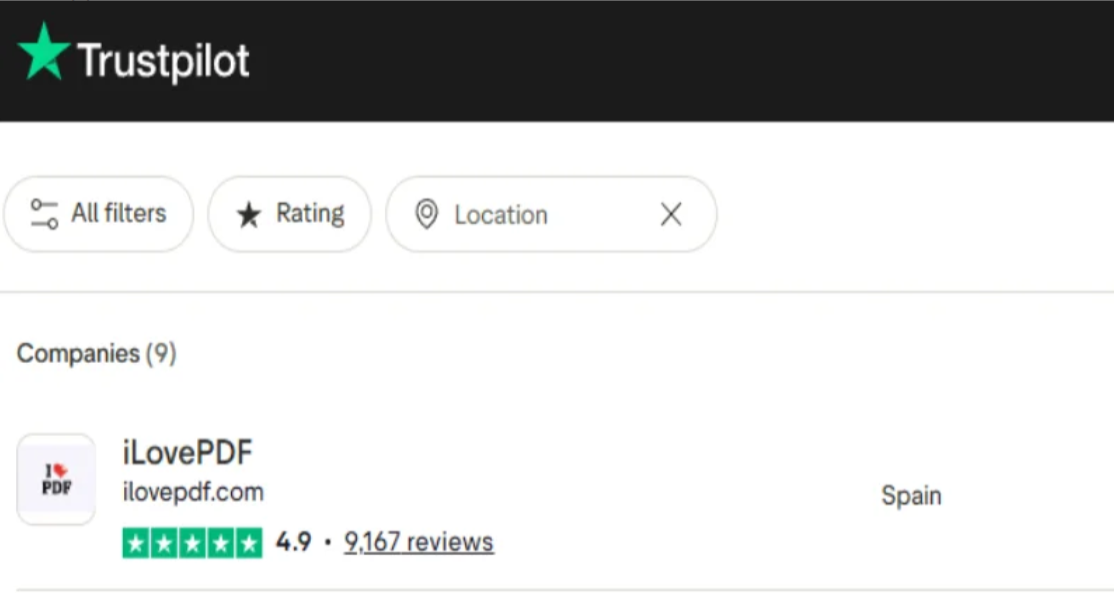 iLovePDF 보안 위험