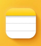 아이폰에서 메모 앱 열기