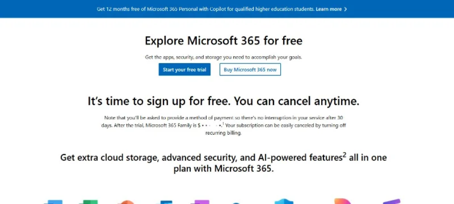 microsoft office 2019 free trial