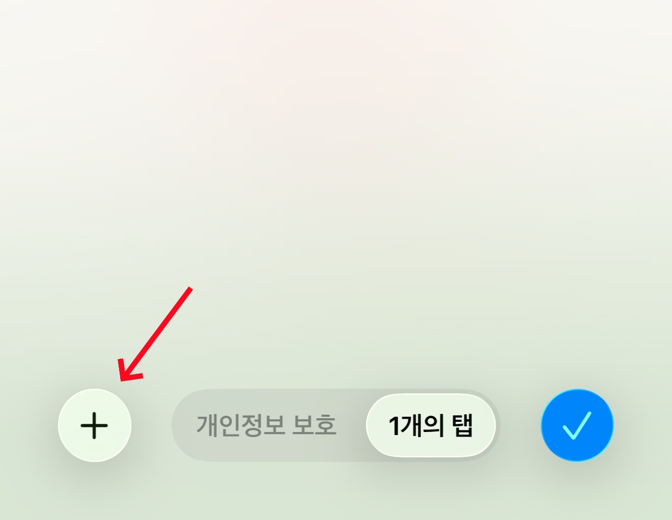 iOS 26 사파리 첫 페이지 리셋 방법