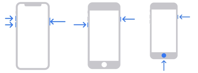 아이폰 복구 모드 버튼