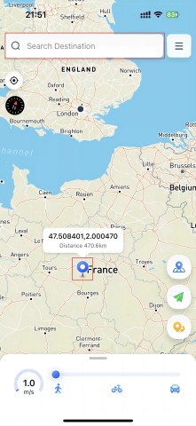 아이폰 gps 조작 컴퓨터 없이iAnyGo